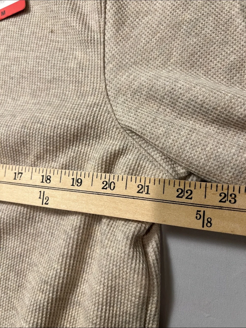 Bench Men's Crewneck Sweater in Heather Oatmeal Size M